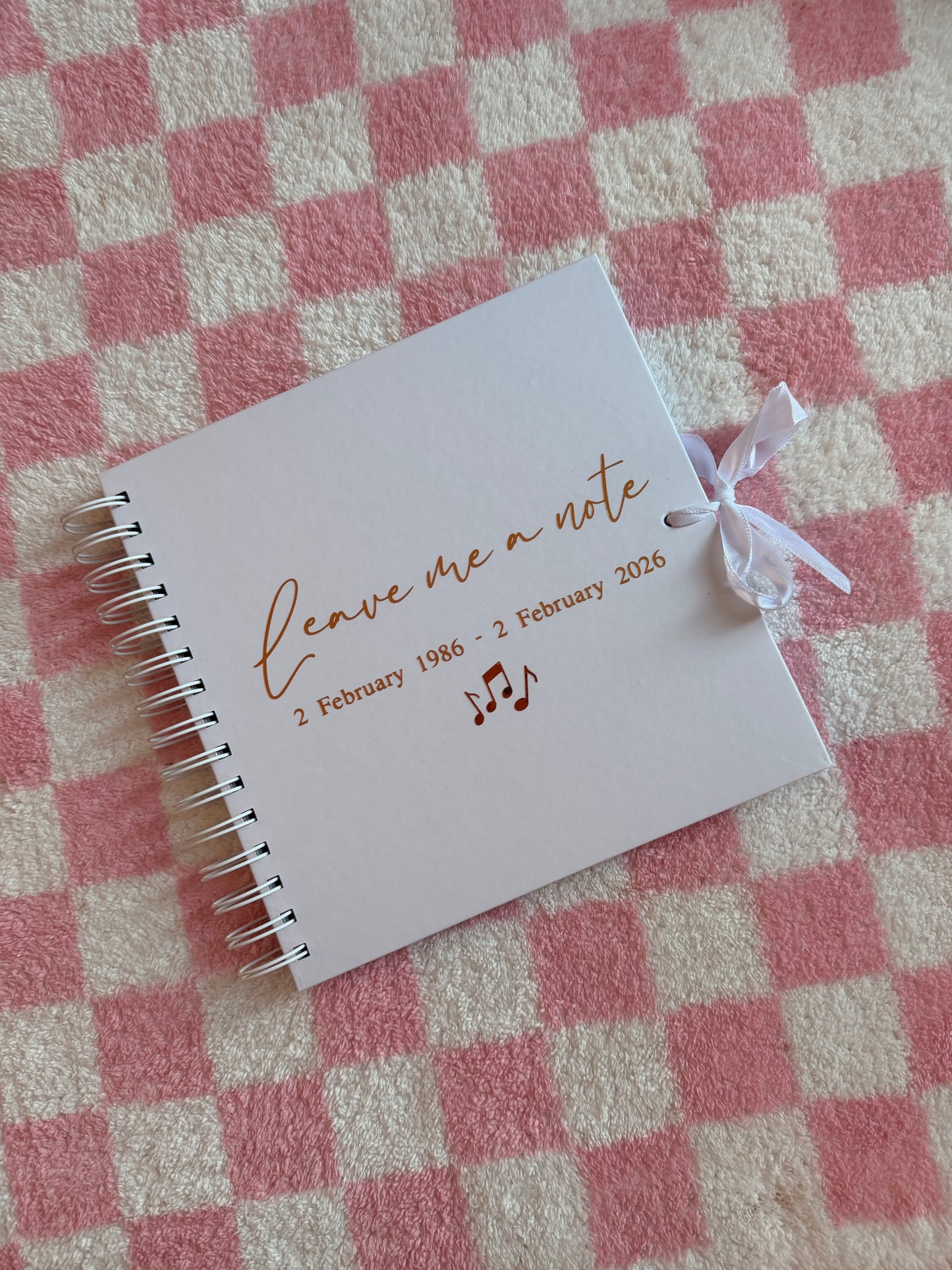 Personalised Your Logo/Design Scrapbook: Vinyl Memory Keepsake Photo Album