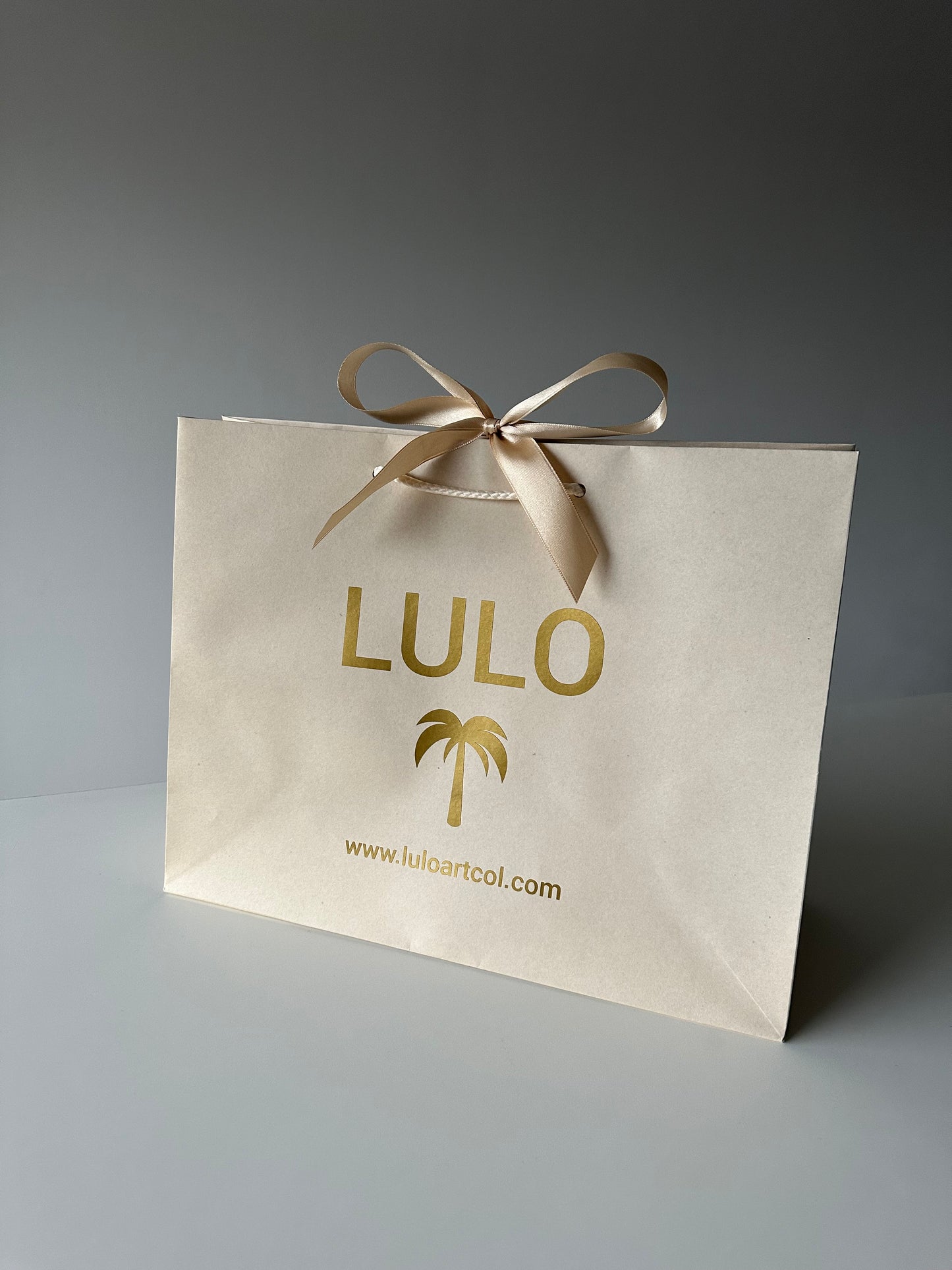 YOUR LOGO - Business Logo Personalised Custom - Ribbon Tie Rope Gift Bags