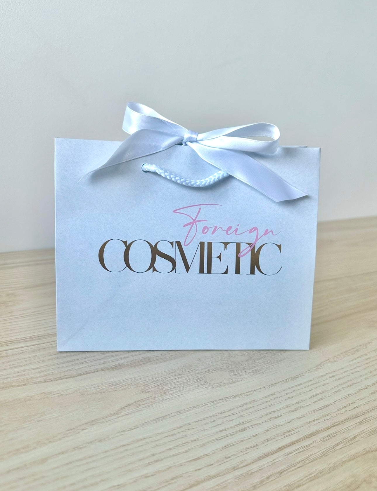 YOUR LOGO - Business Logo Personalised Custom - Ribbon Tie Rope Gift Bags