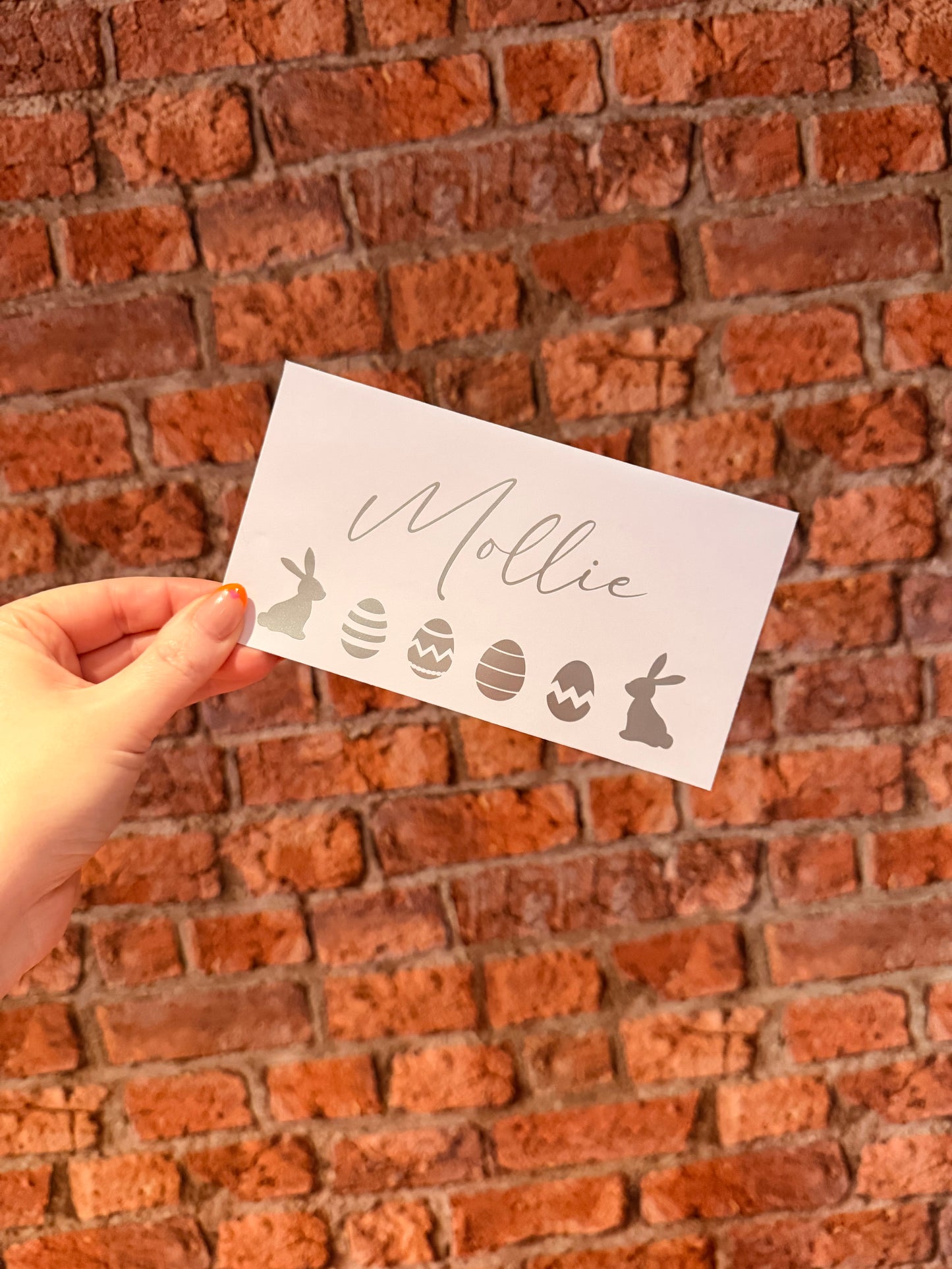 Personalised Easter Money Wallet Cash Envelope – Available in Black, White & Kraft