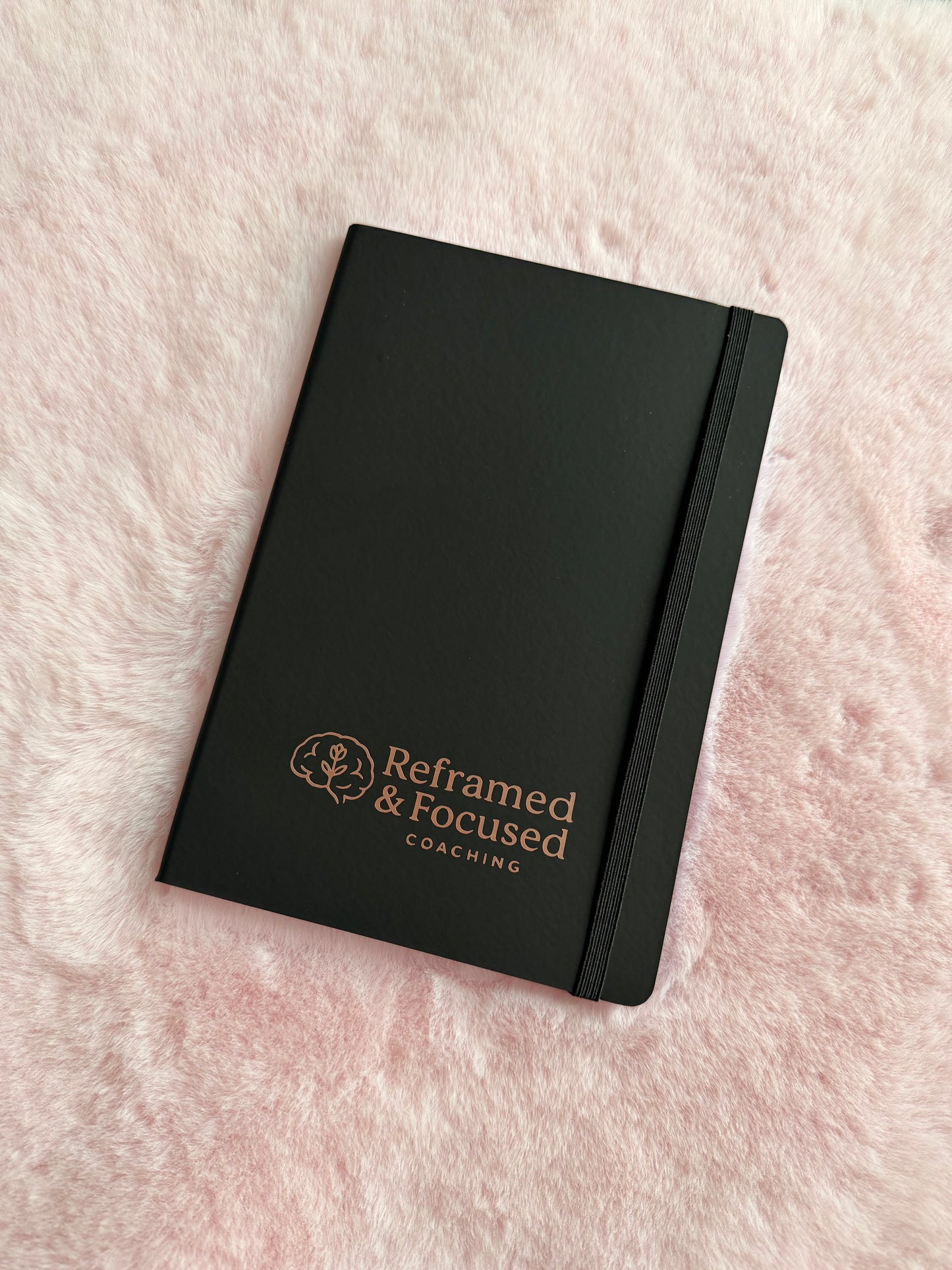 Business Logo Personalised  - A5 Lined Notebook - School, Office, Stationary, Work, Notes, Journal
