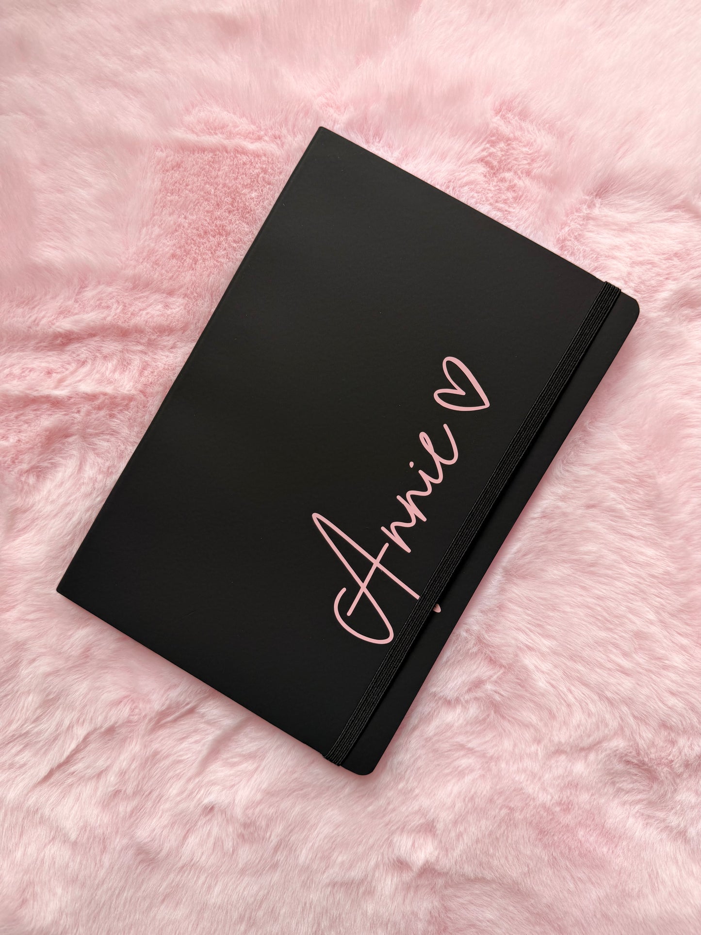 Personalised  Name - A5 Lined Notebook - School, Office, Stationary, Work, Notes, Journal