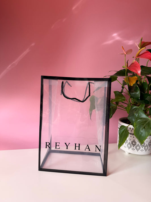 CLEAR - Personalised - Gift Bag