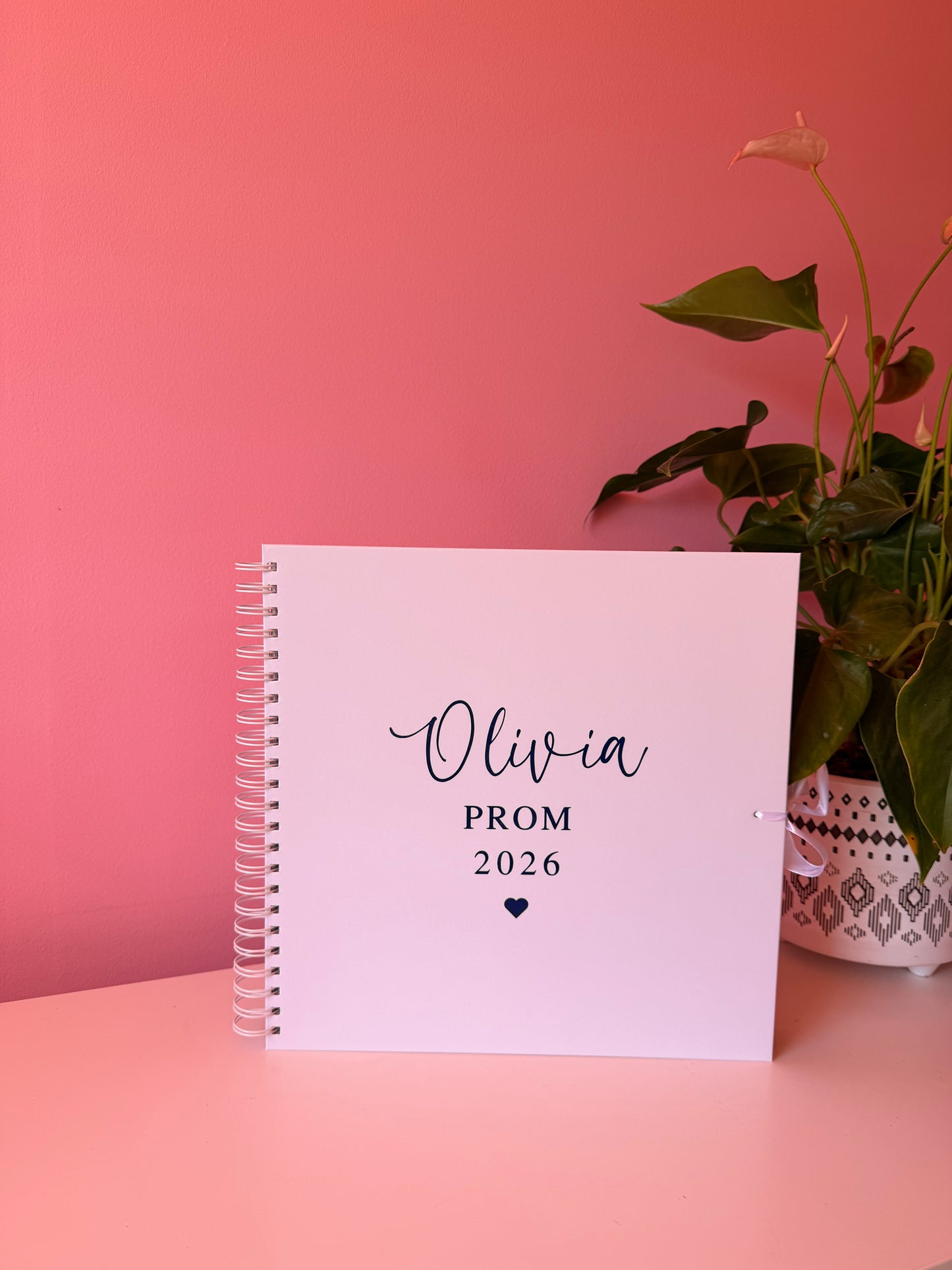 Prom - Personalised Name - Scrap Book, Photo Album, Keepsake
