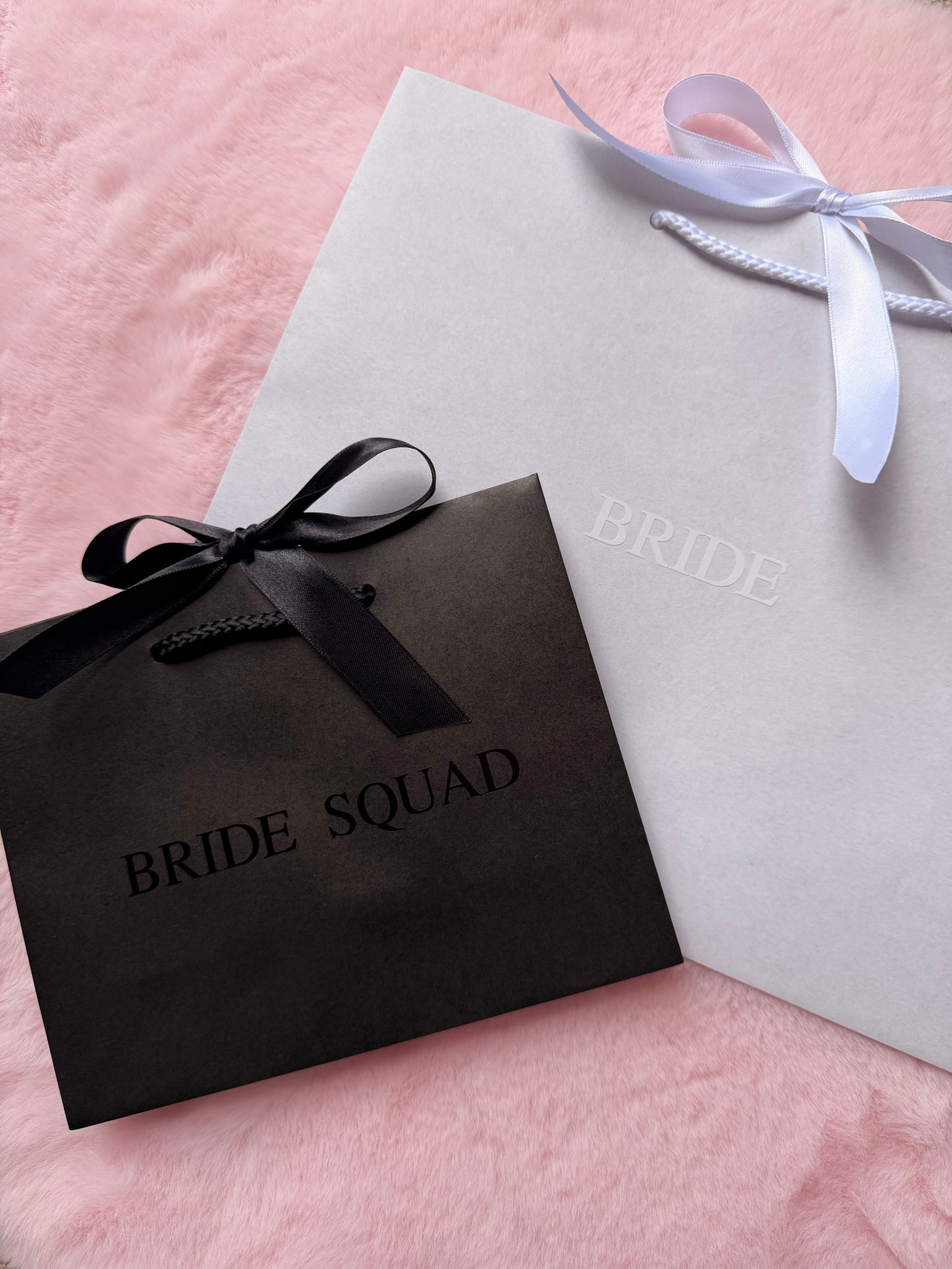 Personalised - Centre CAPITALS - Ribbon Tie Natural Rope Gift Bag