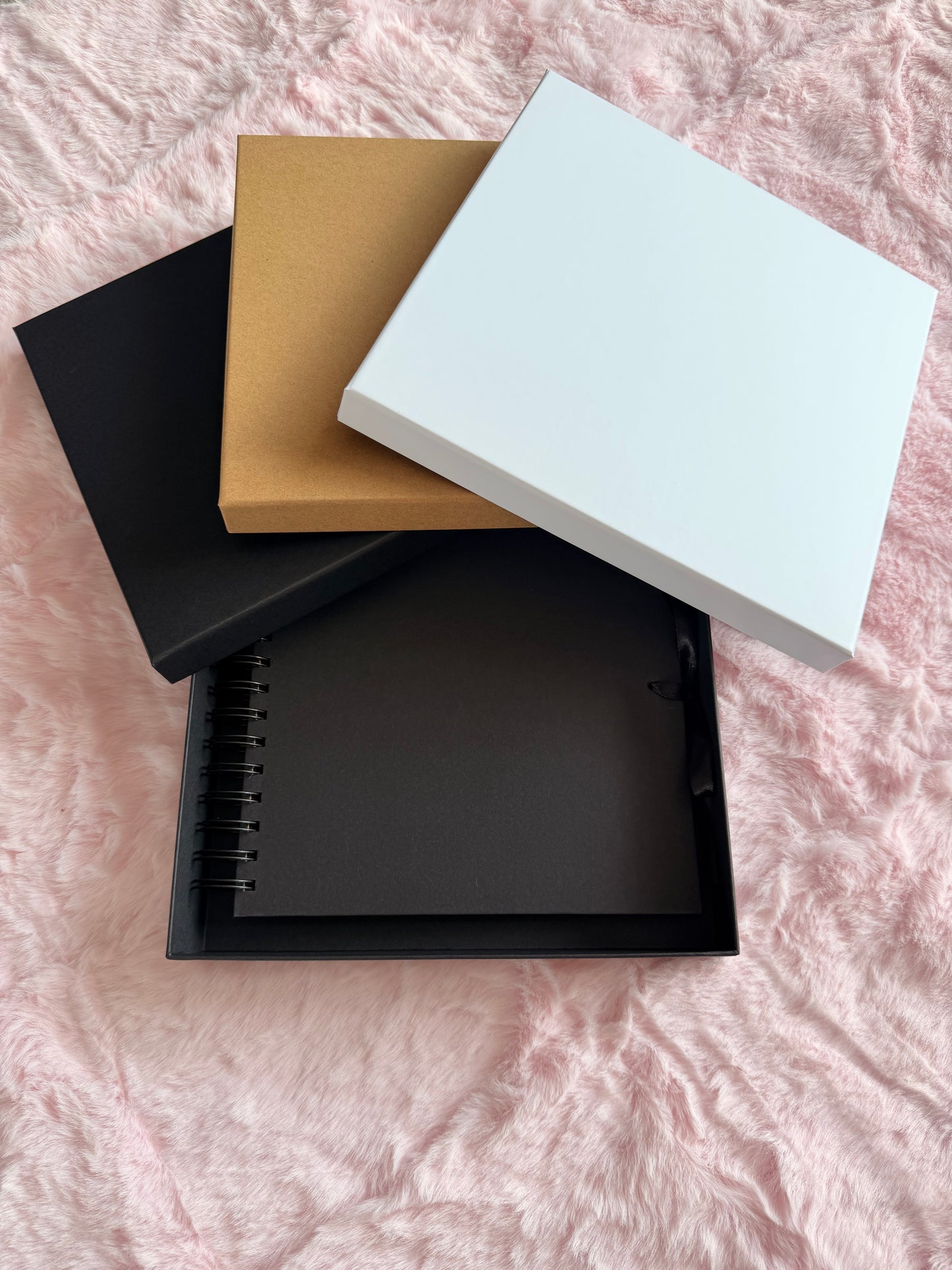 Personalised Rigid Square Gift Box: Scrapbook, Wedding, Birthday, Christmas