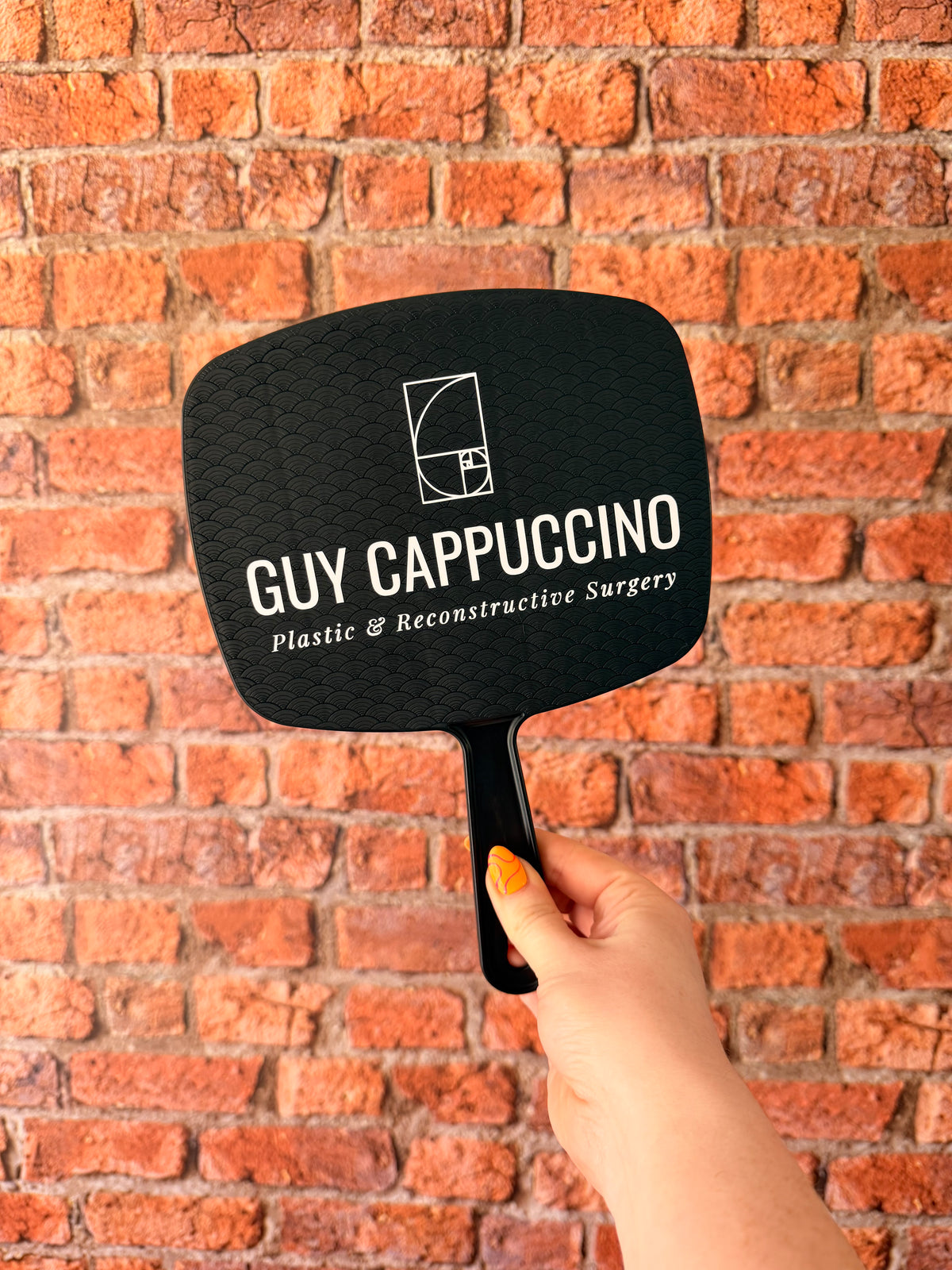 Business Logo Personalised Mirror - Custom Merch - Handheld - Accessories