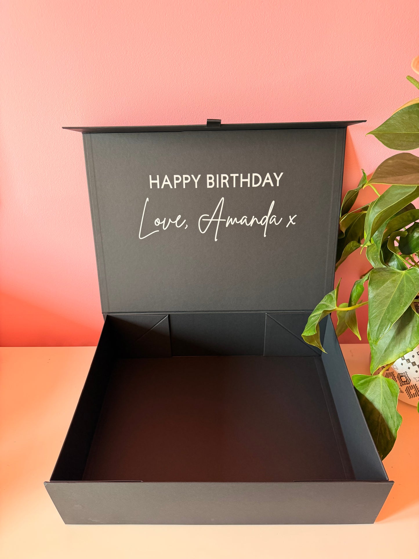 Personalised Magnetic Gift Box - Birthday, Wedding, Anniversary, Bridesmaid