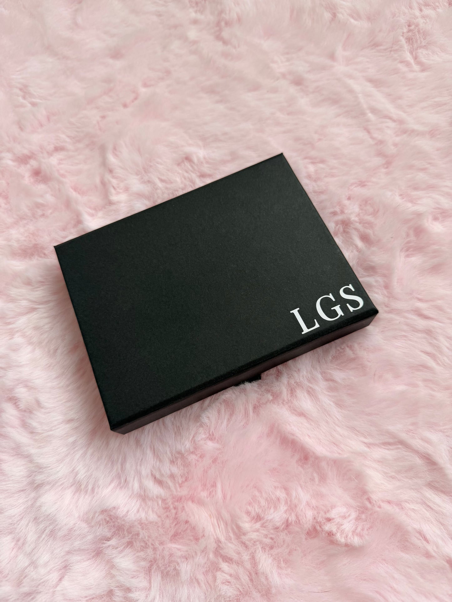 Personalised Gift Card/Voucher Magnetic Box: Pink, Lilac, Black, White