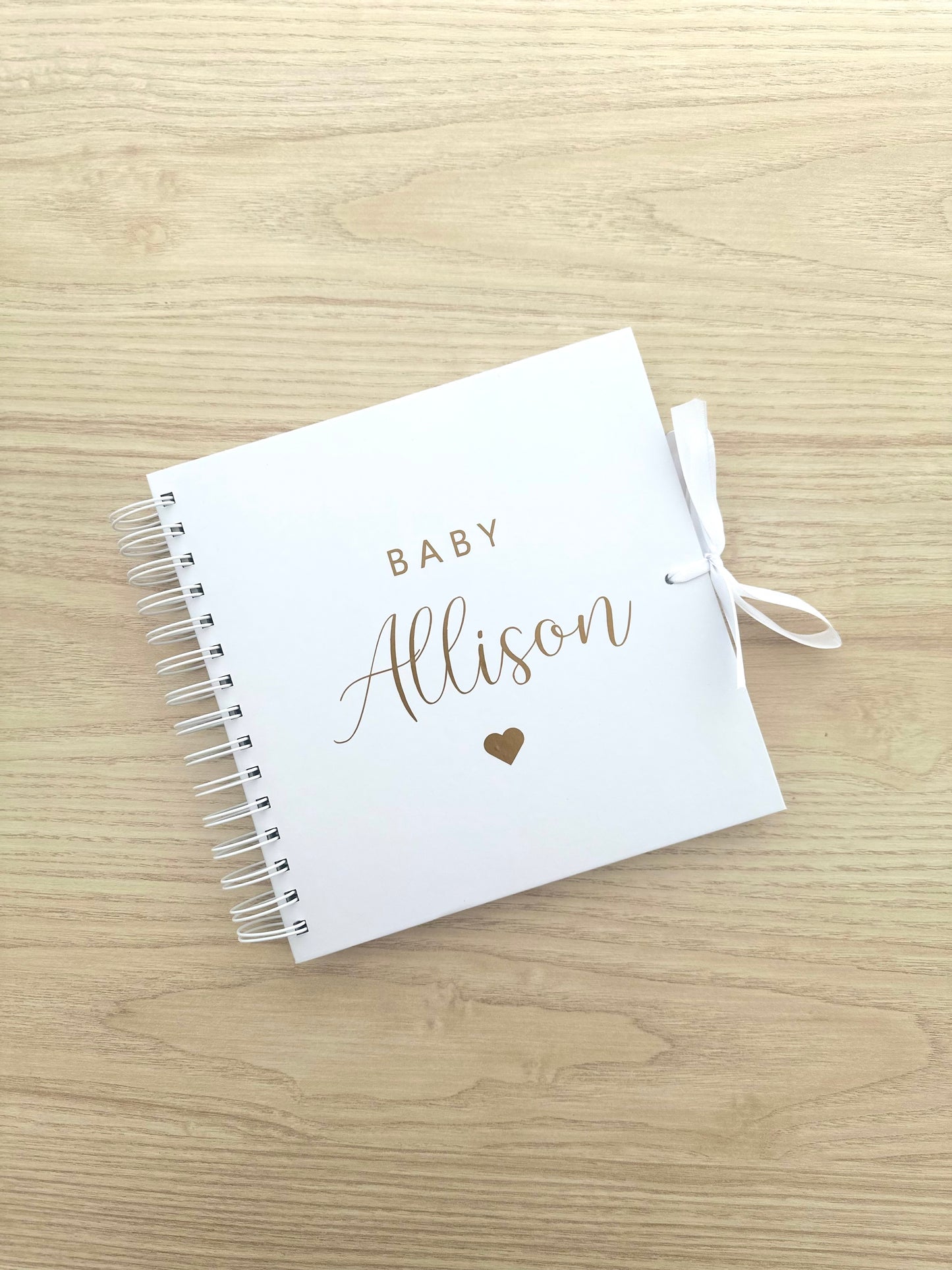 BABY Surname - Personalised Name - Scrap Book, Photo Album, Keepsake