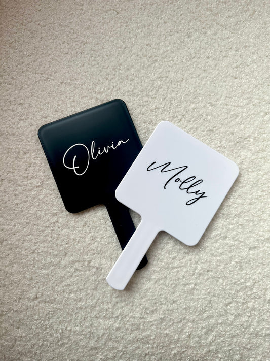 Handheld Mirror - Personalised