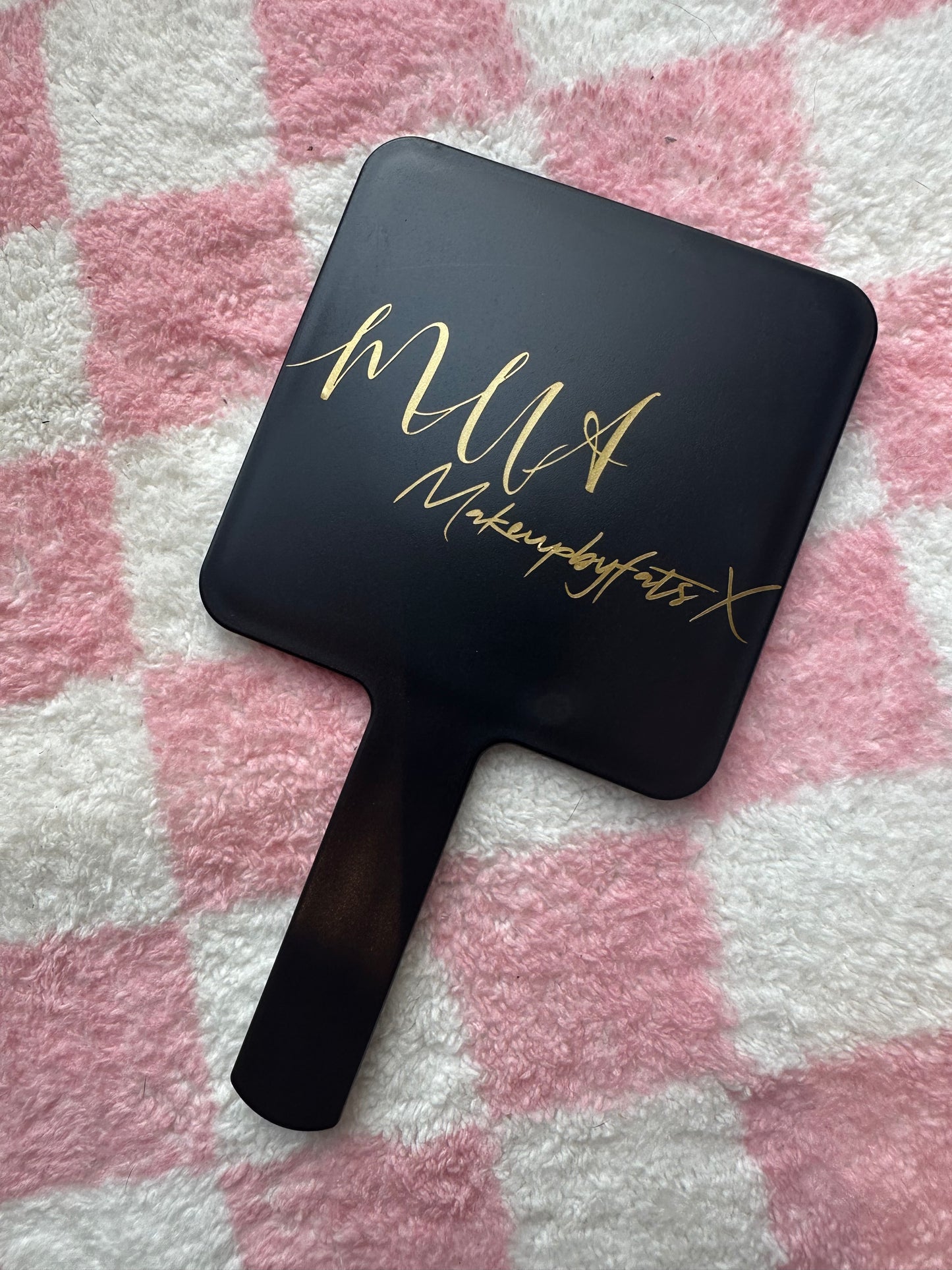 YOUR LOGO - Business Logo  Personalised Custom - Handheld Mirror