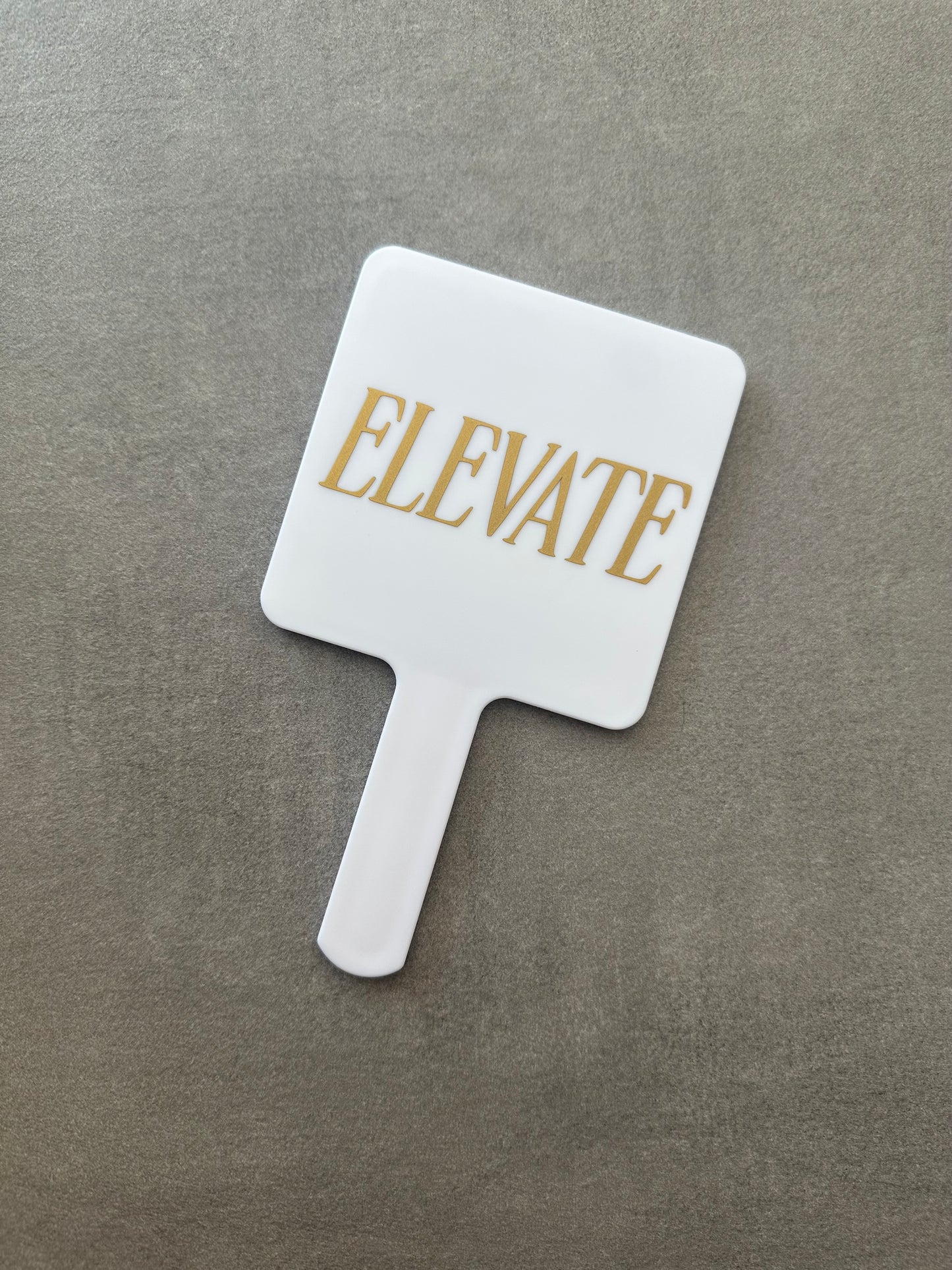 YOUR LOGO - Business Logo  Personalised Custom - Handheld Mirror