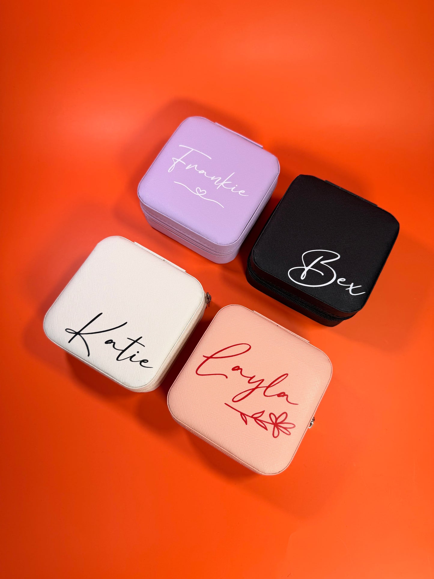 Personalised Name - Mini Jewellery Box/Organiser