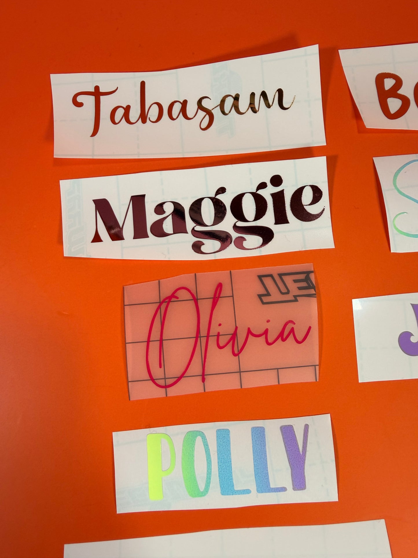 Christmas Present Name Sticker Personalised Label Decal: Custom Vinyl for Parties & Gifts