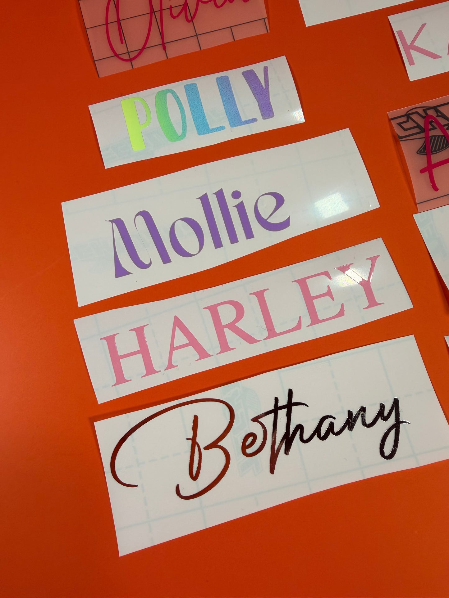 Christmas Present Name Sticker Personalised Label Decal: Custom Vinyl for Parties & Gifts