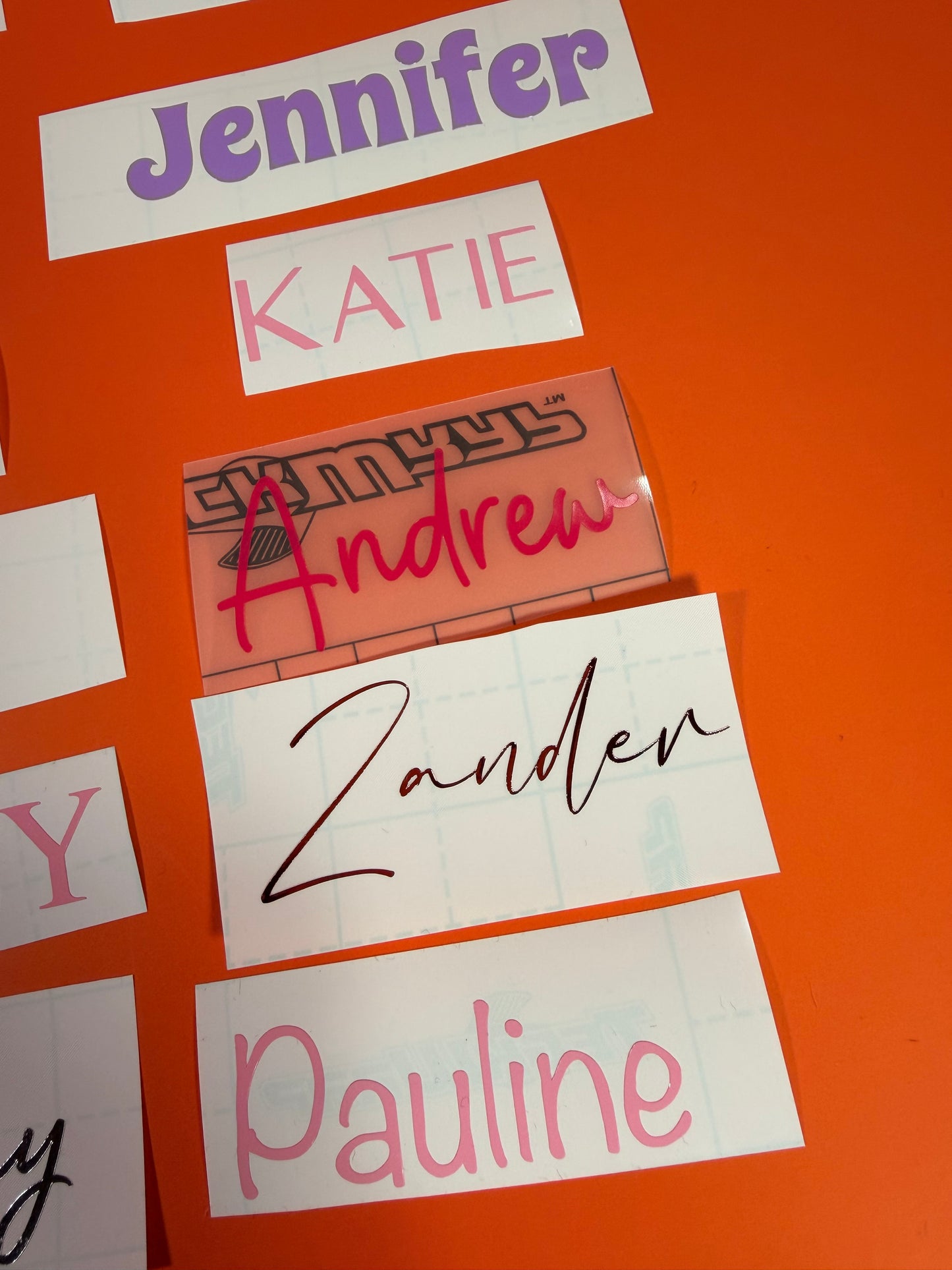 Christmas Present Name Sticker Personalised Label Decal: Custom Vinyl for Parties & Gifts