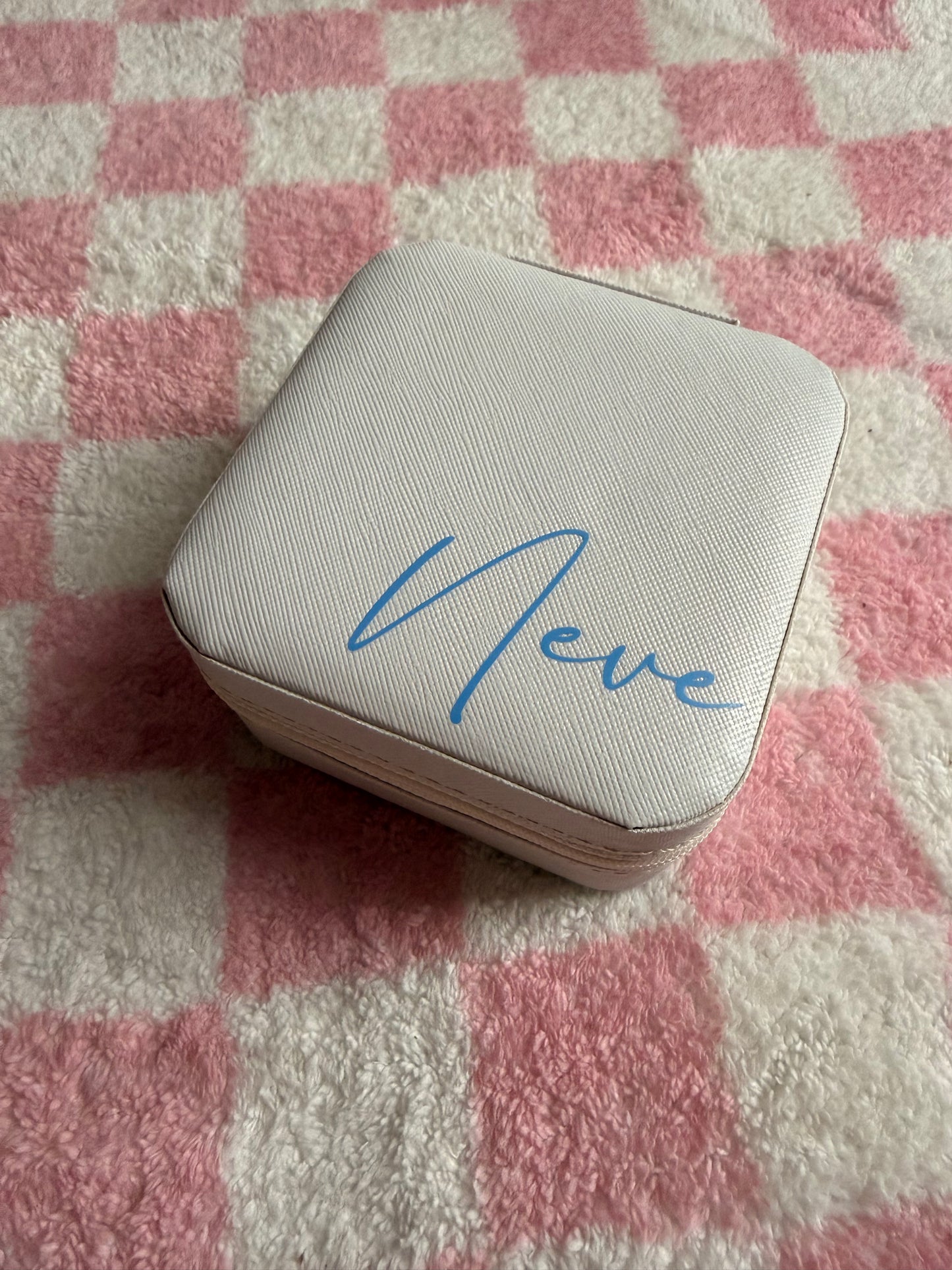 Personalised Name - Mini Jewellery Box/Organiser