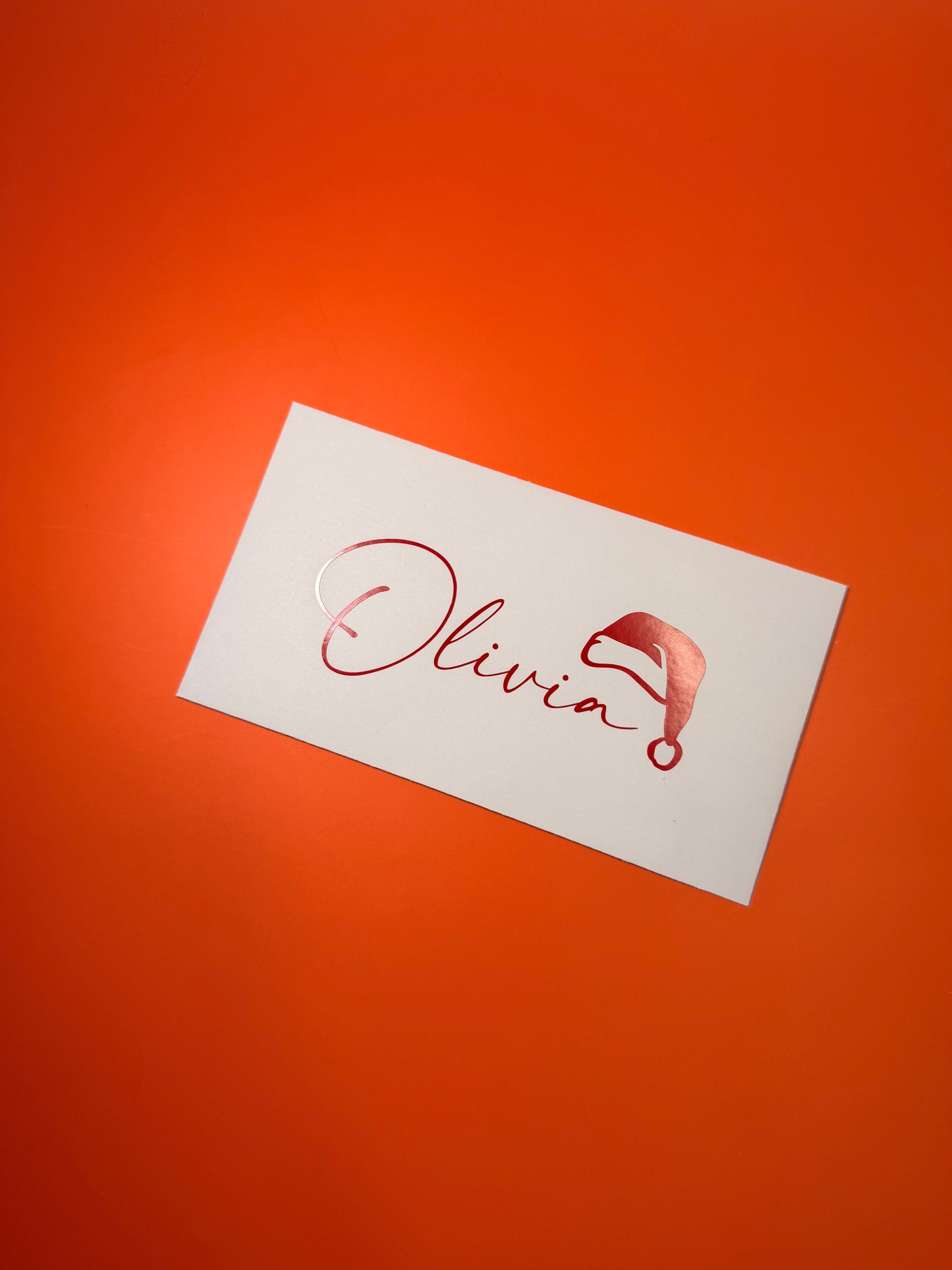 Personalised Christmas Money Wallet Cash Envelope – Available in Black, White & Kraft