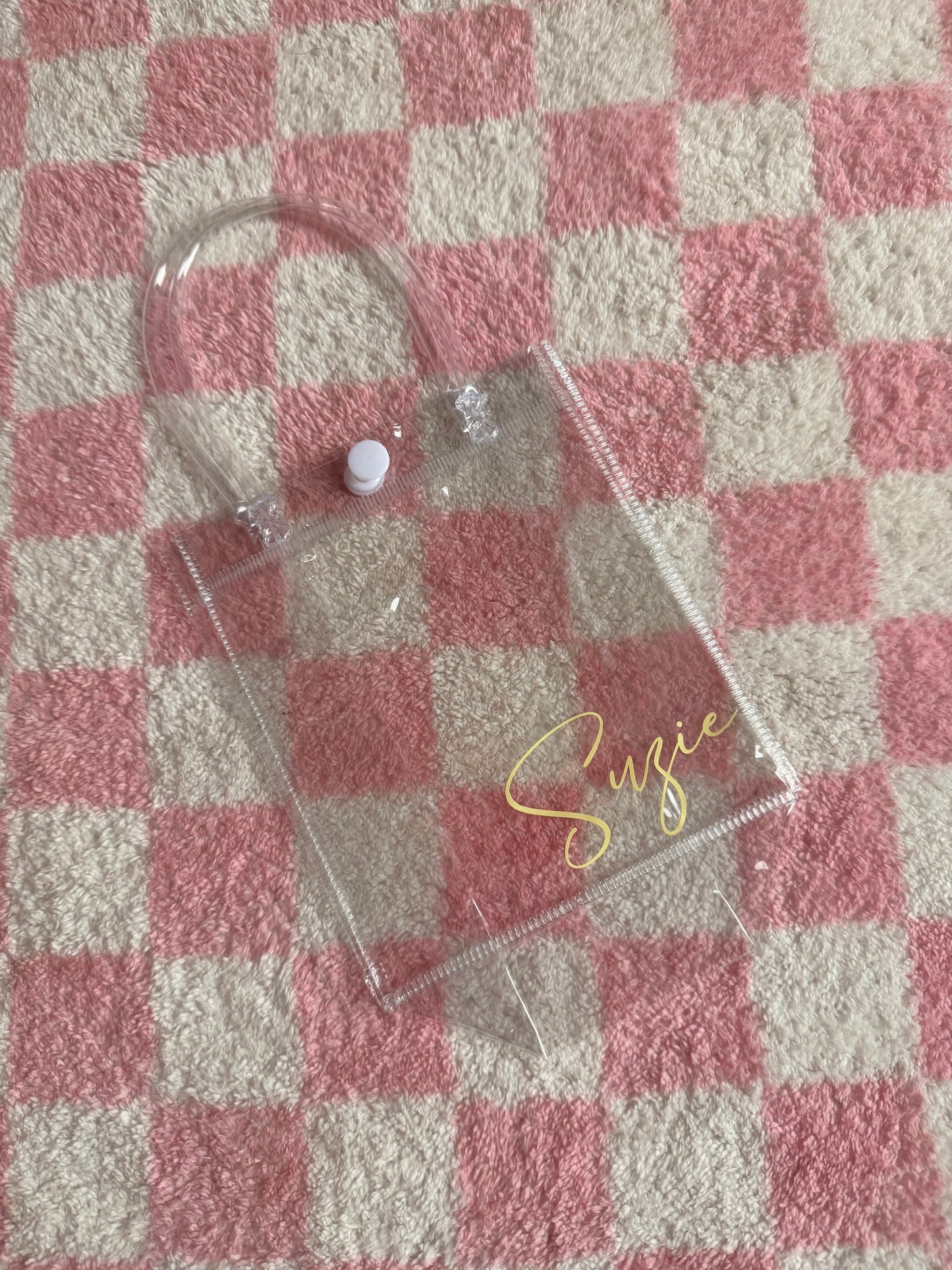 CLEAR - Personalised - Corner - Party Gift Bag