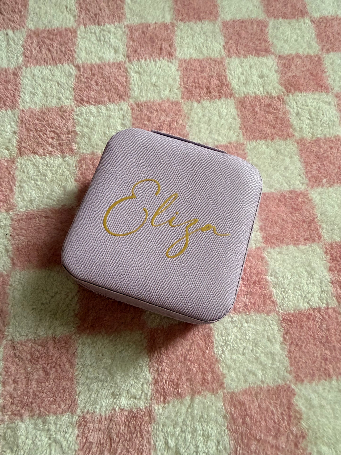Personalised Name - Mini Jewellery Box/Organiser
