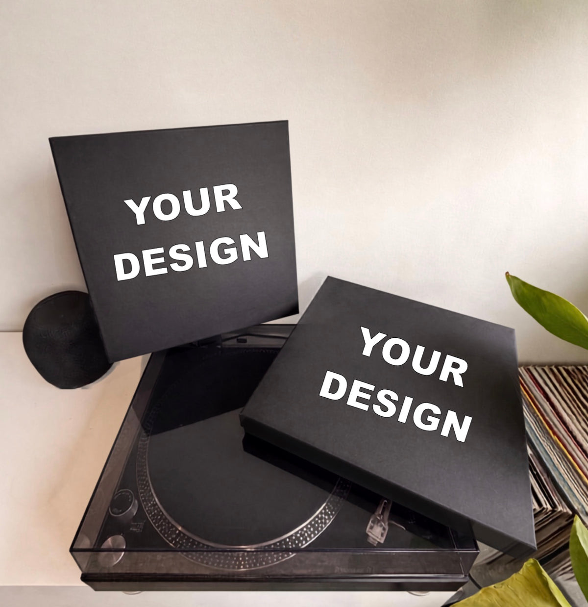 Personalised Music Vinyl Record Gift Box - Your Design