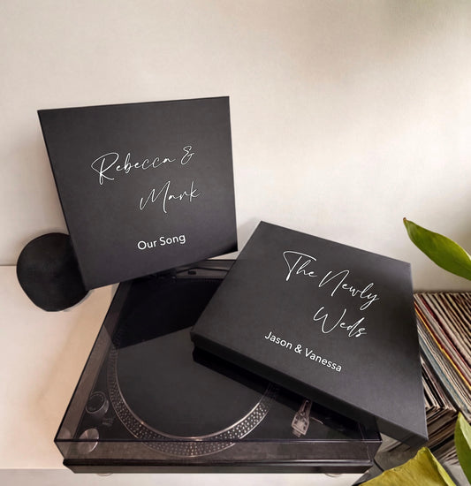 Personalised Music Vinyl Record Gift Box