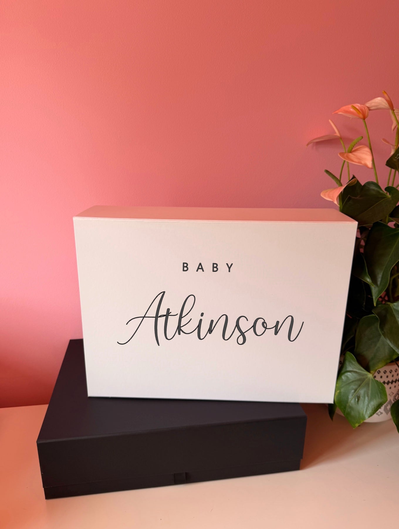 Personalised Baby Magnetic Gift Box - New Mum, Baby Shower, Girl, Boy