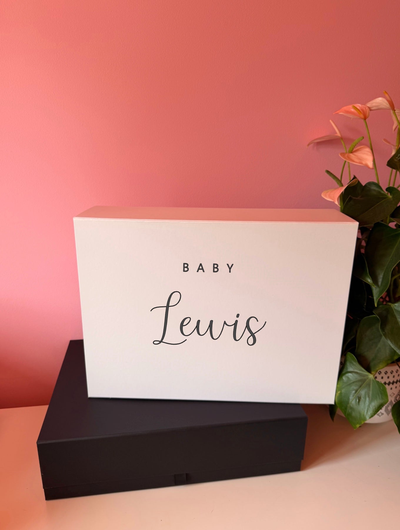 Personalised Baby Magnetic Gift Box - New Mum, Baby Shower, Girl, Boy