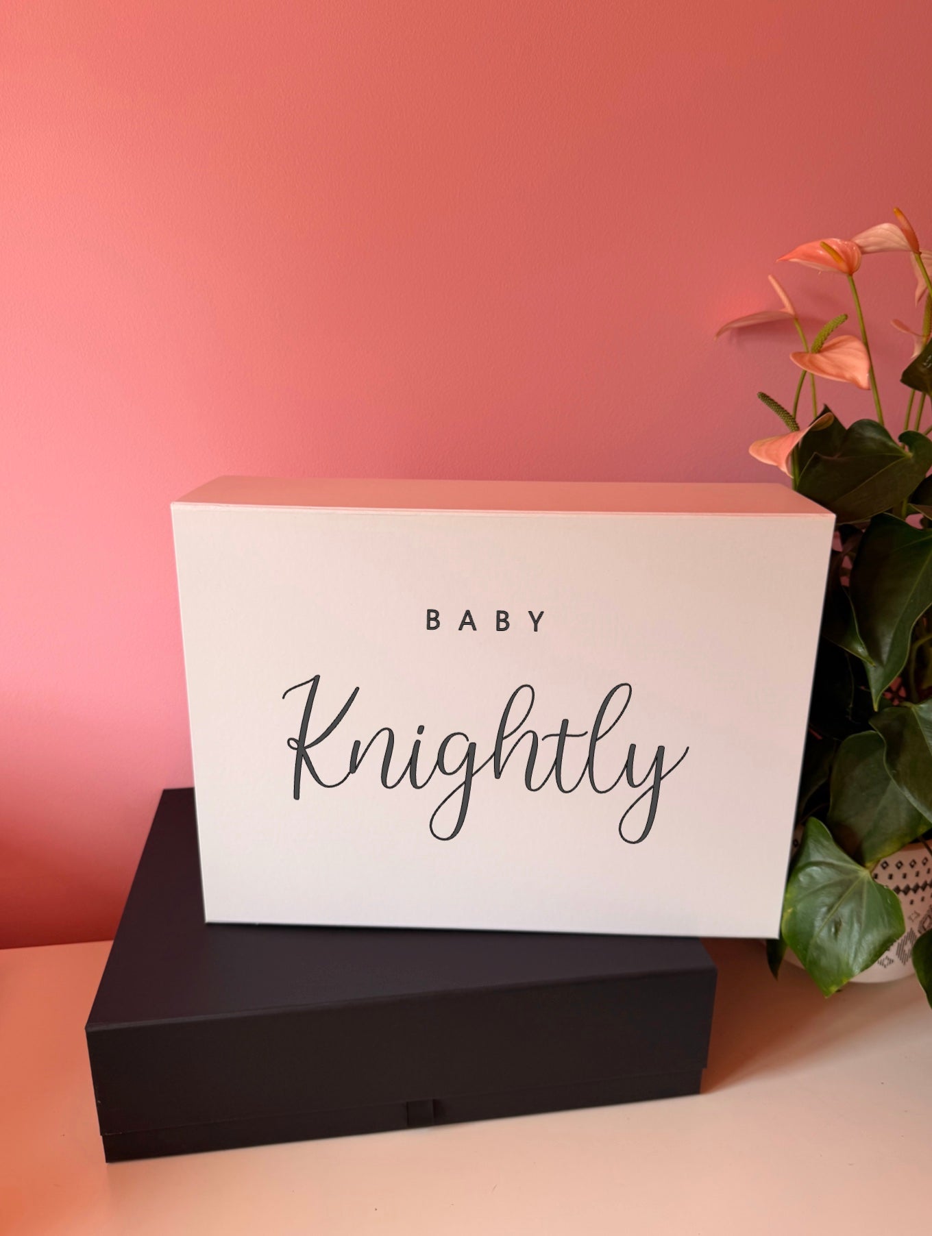 Personalised Baby Magnetic Gift Box - New Mum, Baby Shower, Girl, Boy